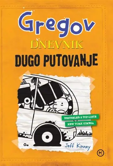 Naslovnica: Gregov dnevnik 9: Dugo putovanje