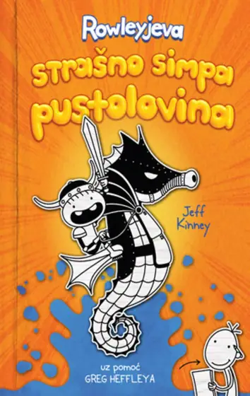 Naslovnica: Rowleyjeva strašno simpa pustolovina