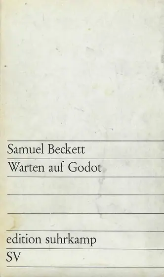 Naslovnica: Warten auf Godot