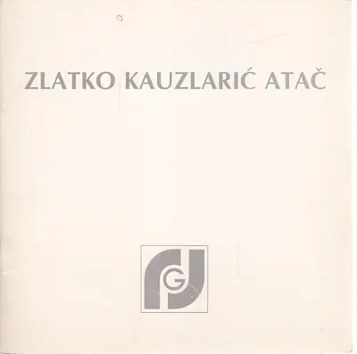 Naslovnica: ZLATKO KAUZLARIĆ ATAČ - Prizori na temu prazora