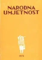 Naslovnica: Narodna umjetnost knjiga 10/1973