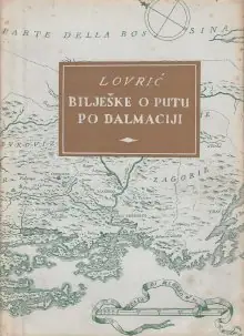 Naslovnica: BILJEŠKE O PUTU PO DALMACIJI OPATA ALBERTA FORTISA