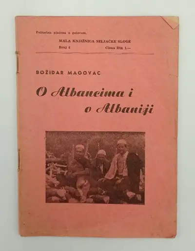 Naslovnica: O Albancima i o Albaniji
