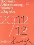 Naslovnica: Godišnjak Arhitektonskog fakulteta u Zagrebu 2011/12
