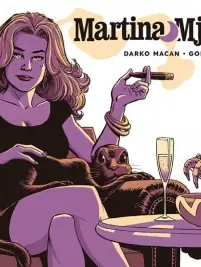 Naslovnica: Martina Mjesec (strip)