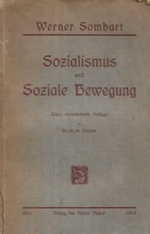 Naslovnica: Sozialismus und soziale Bewegung
