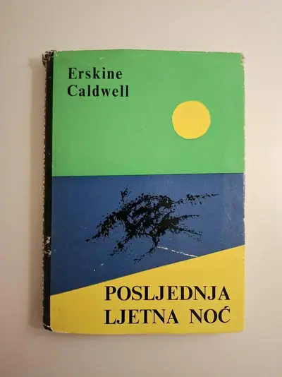 Naslovnica: Posljednja ljetna noć , likovna oprema Zlatko Prica