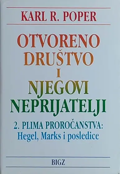 Naslovnica: Otvoreno društvo i njegovi neprijetelji 2