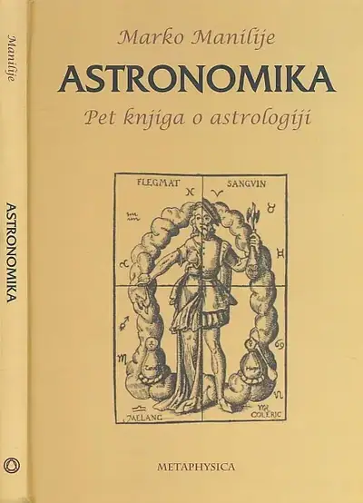 Naslovnica: Astronomika : pet knjiga o astrologiji