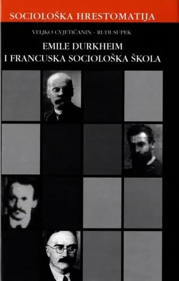 Naslovnica: Emile Durkheim i francuska sociološka škola