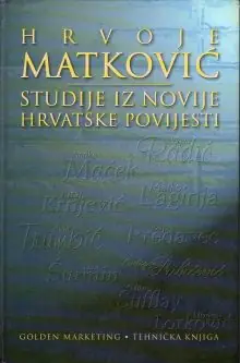 Naslovnica: Studije iz novije hrvatske povijesti