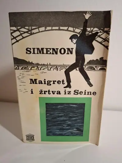 Naslovnica: Maigret i žrtva iz Seine – Biblioteka Kiosk