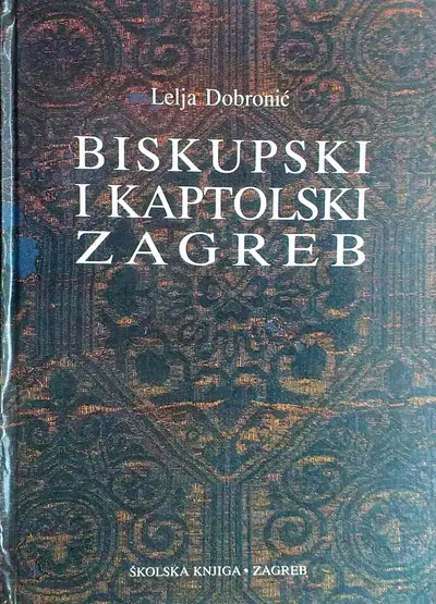 Naslovnica: Biskupski i kaptolski Zagreb