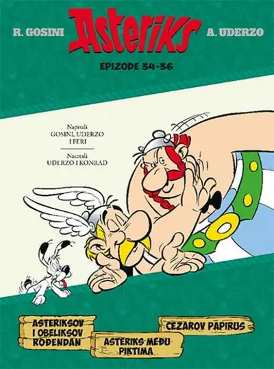 Naslovnica: Asteriks - knjiga 12 (epizode 34-36)