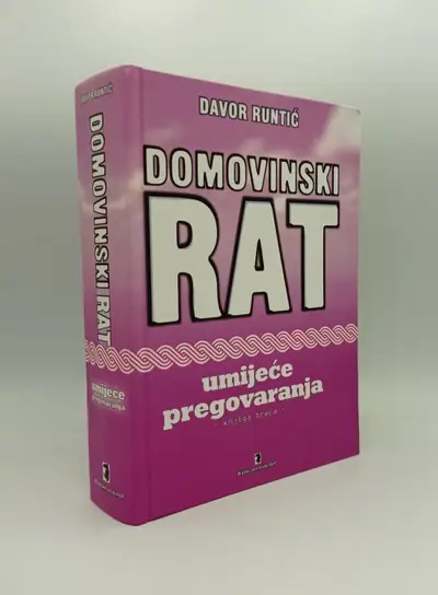 Naslovnica: Domovinski rat umijeće pregovaranja