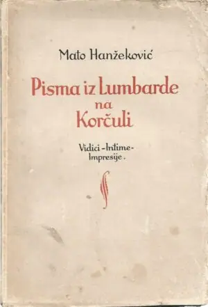 Naslovnica: Pisma iz Lumbarde na Korčuli