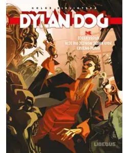 Naslovnica: Lelio Bonaccorso, Emiliano Tanzillo, Stefano Simeone: Dylan Dog kolor biblioteka 35 / Djeca vudua, Nije bio jednom jedan otok, Crveno-plavo