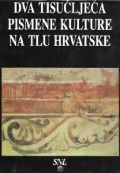 Naslovnica: Slobodan P. Novak: Dva tisućljeća pismene kulture na tlu Hrvatske