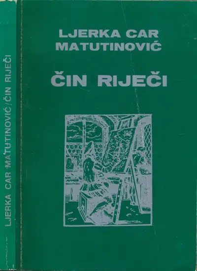 Naslovnica: Čin riječi : eseji i književne interpretacije