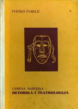 Naslovnica: Usmena narodna retorika i teatrologija