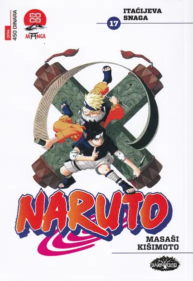 Naslovnica: NARUTO 17: Itaćijeva snaga