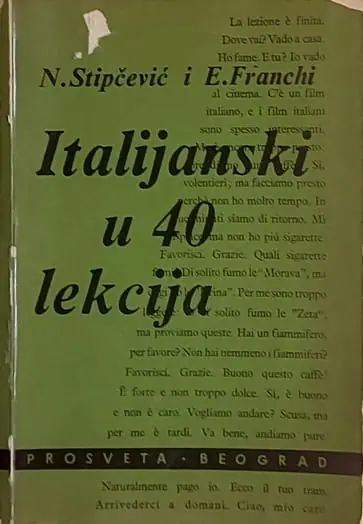 Naslovnica: Italijanski u 40 lekcija