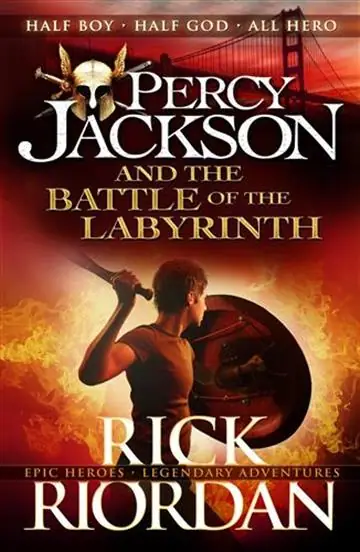 Naslovnica: Percy Jackson #4: Battle of the Labyrinth