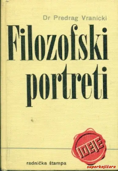 Naslovnica: Filozofski portreti