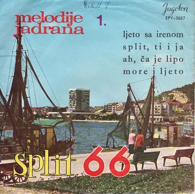 Naslovnica: Split 66 - Melodije Jadrana 1