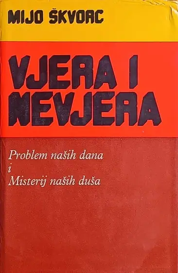 Naslovnica: Vjera i nevjera