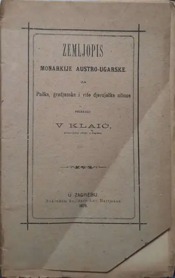 Naslovnica: Zemljopis Monarkije Austro-Ugarske
