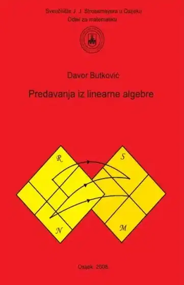 Naslovnica: Predavanja iz linearne algebre