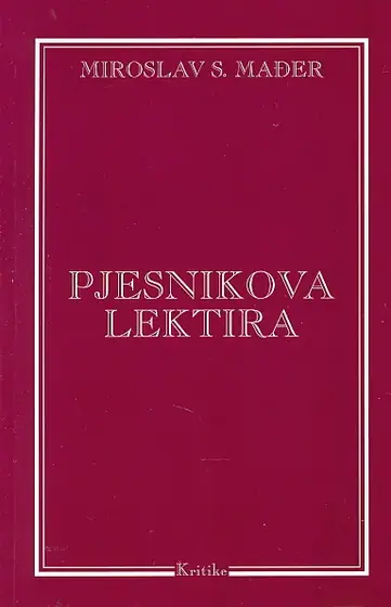 Naslovnica: Pjesnikova lektira