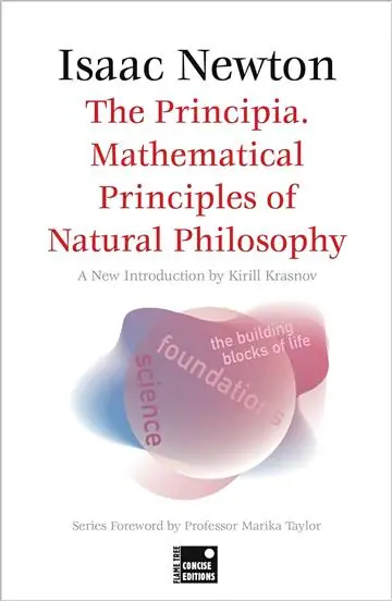 Naslovnica: Principia. Mathematical Principles of Natural Philosophy