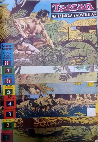 Naslovnica: Tarzan 1-5