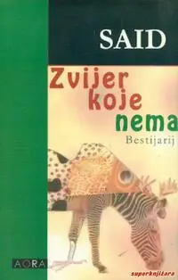 Naslovnica: Zvijer koje nema. Bestijarij