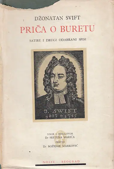 Naslovnica: PRIČA O BURETU - satire i drugi odabrani spisi