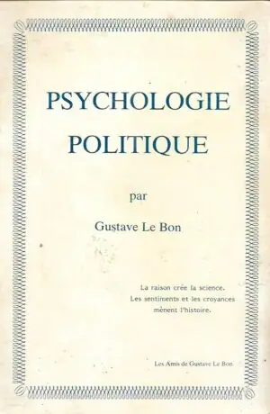 Naslovnica: Psychologie politique et défense sociale