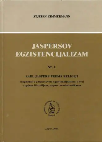 Naslovnica: Jaspersov egzistencijalizam - Karl Jaspers prema religiji