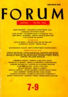 Naslovnica: Forum, 7-9/1993