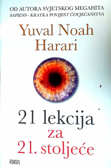 Naslovnica: 21 lekcija za 21. stoljeće