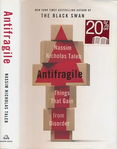 Naslovnica: Antifragile: Things that Gain from Disorder