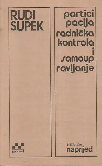Naslovnica: Participacija, radnička kontrola i samoupravljanje