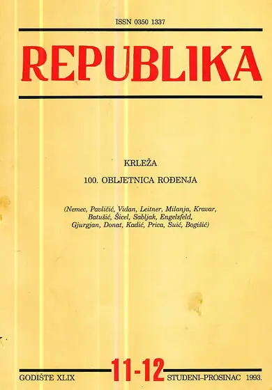 Naslovnica: Republika 11-12/1993