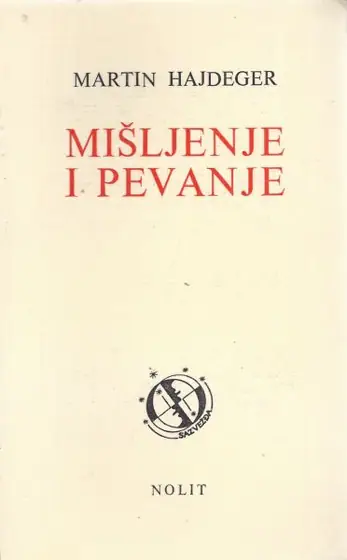 Naslovnica: Mišljenje i pevanje