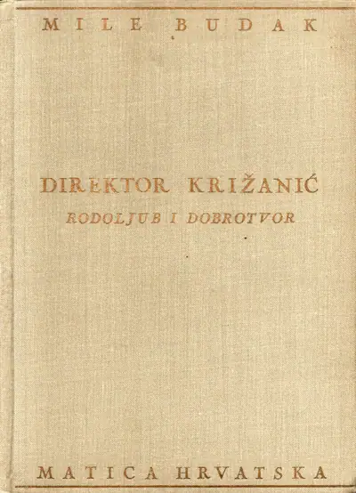 Naslovnica: Direktor Križanić