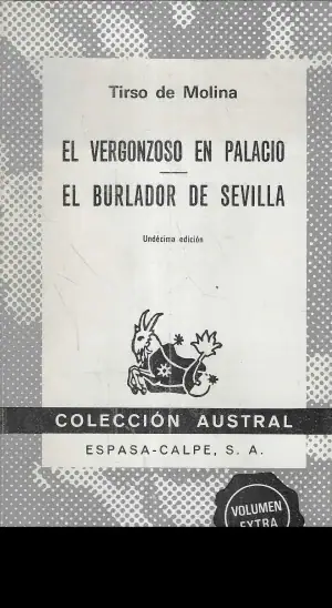 Naslovnica: El vergonzoso en palacio / El burlador de Sevilla