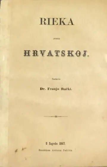 Naslovnica: Rieka prama Hrvatskoj