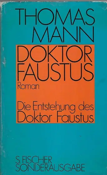 Naslovnica: Doktor Faustus – Die Entstehung des Doktor Faustus