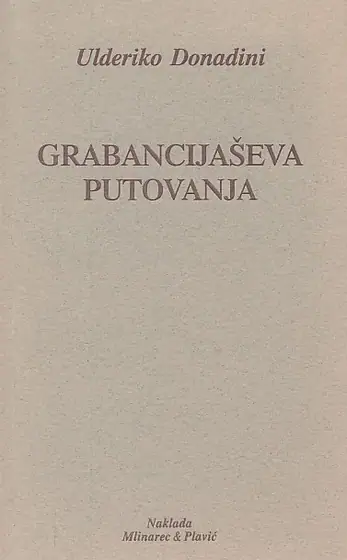 Naslovnica: Grabancijaševa putovanja